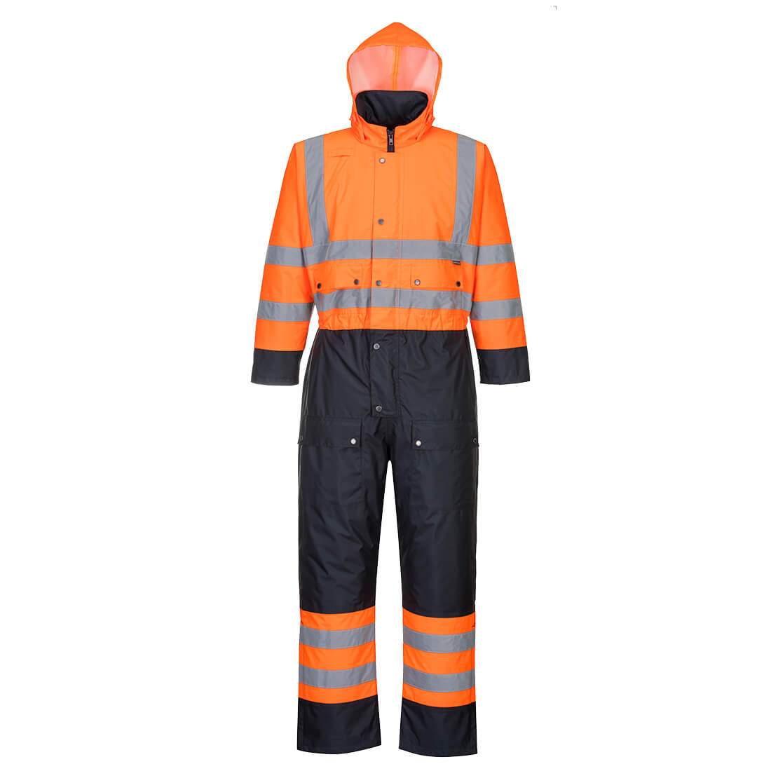 Hi-Vis Contrast Winter Coverall Portwest