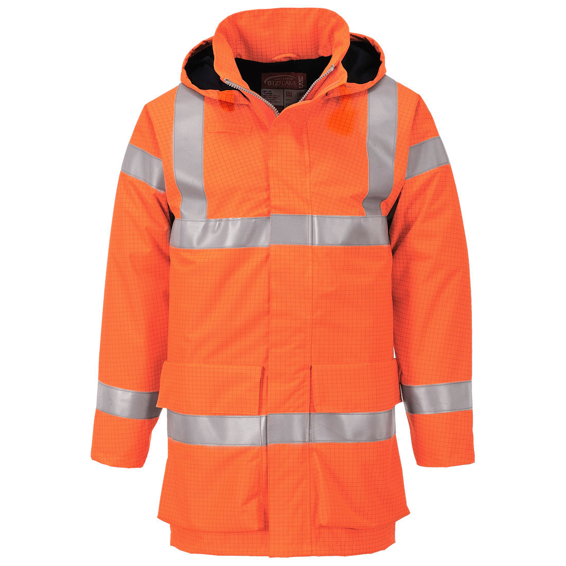 Bizflame Rain Hi-Vis FR Jacket Portwest