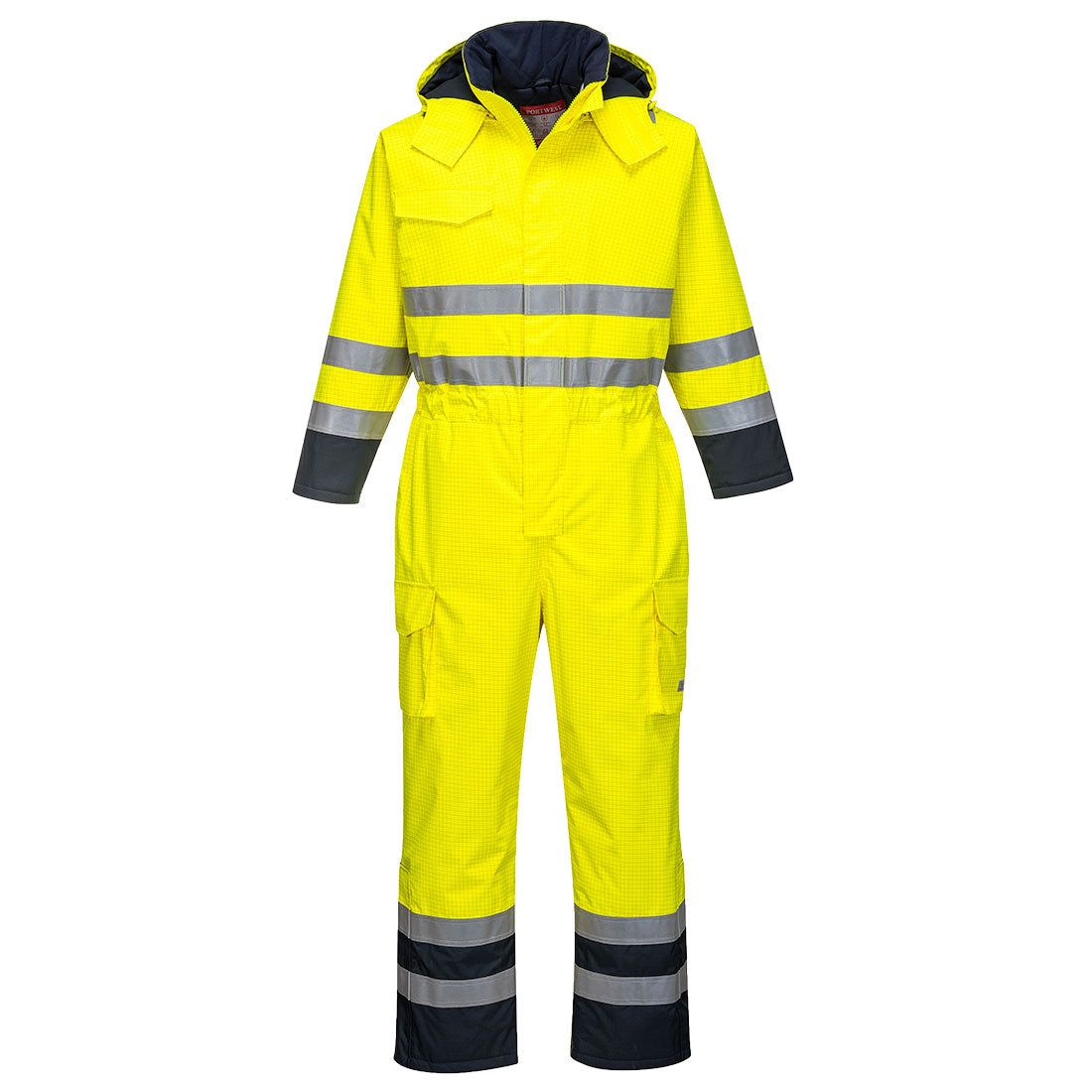Bizflame Rain Hi-Vis Constrast FR Winter Coverall Portwest