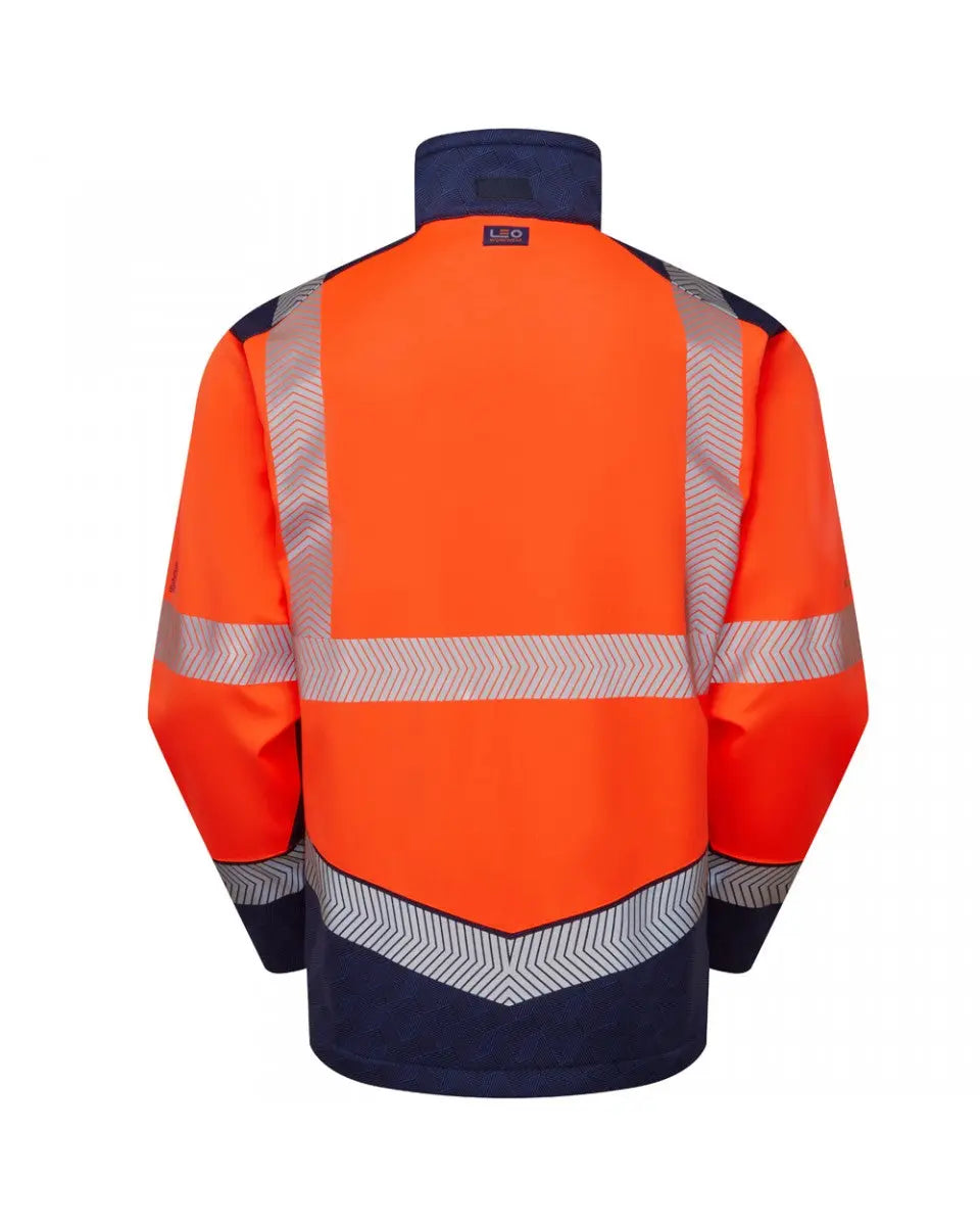 Bowden EcoViz Softshell Jacket Leo Workwear