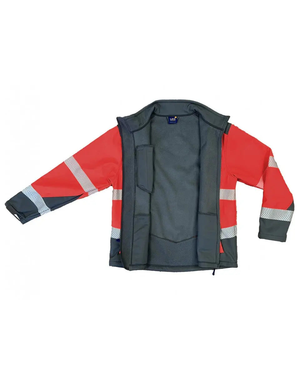 Bowden EcoViz Softshell Jacket Leo Workwear