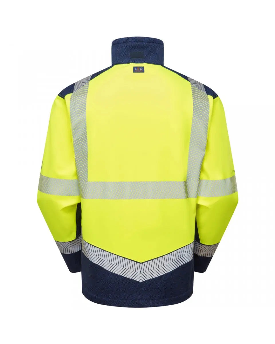 Bowden EcoViz Softshell Jacket Leo Workwear