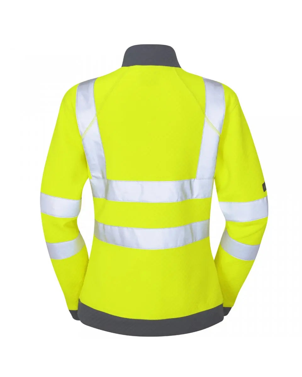 Elberry Ladies 1/4 Zip Sweatshirt - Hi-Vis Trousers
