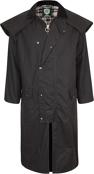 Stockman Waxed Cape - Hi-Vis Trousers