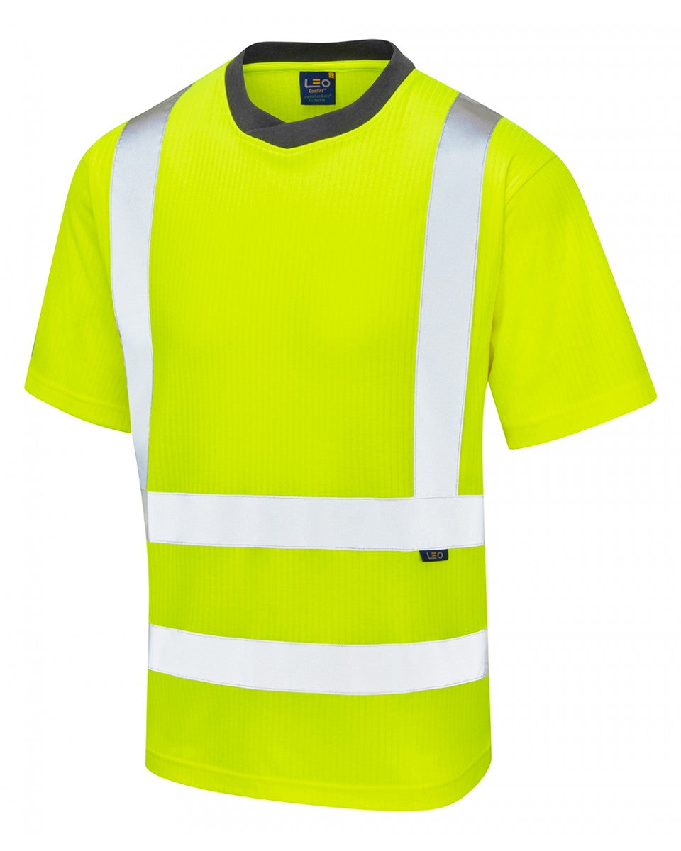 Newport EcoVis T-Shirt Leo Workwear
