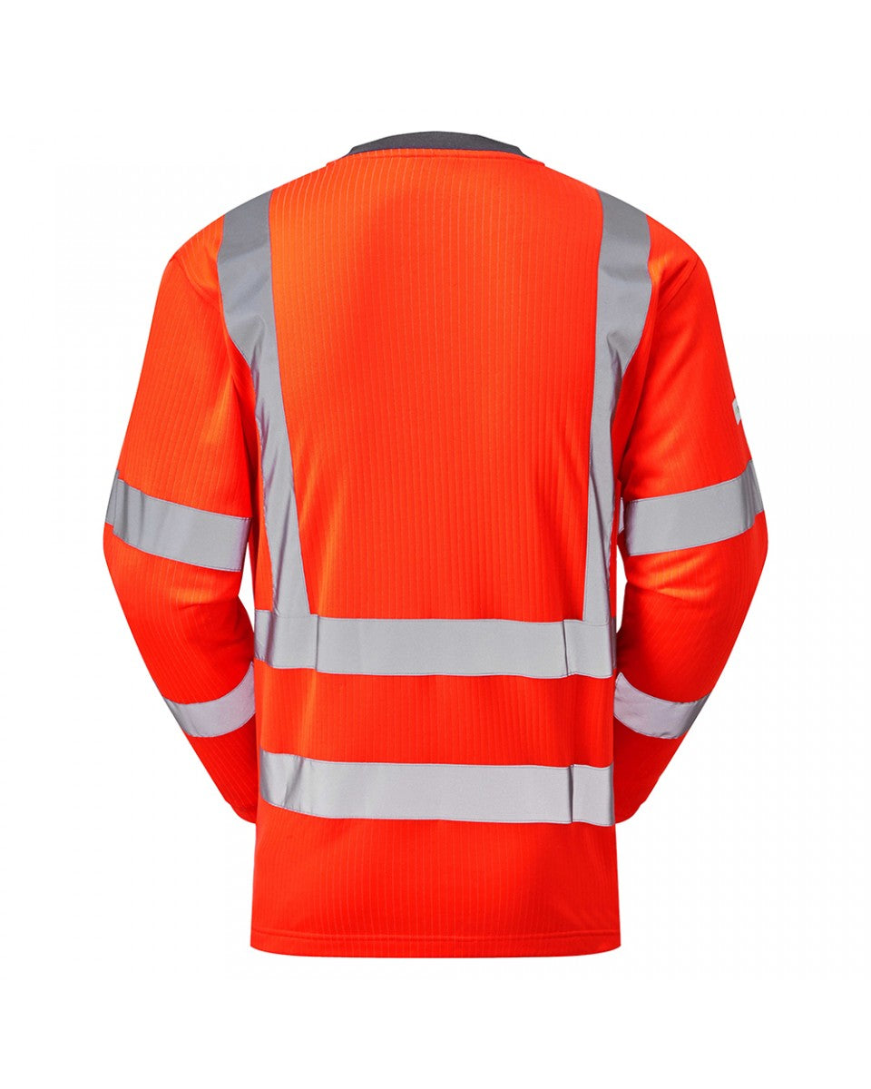 Riverton EcoViz Long Sleeve T-Shirt Leo Workwear