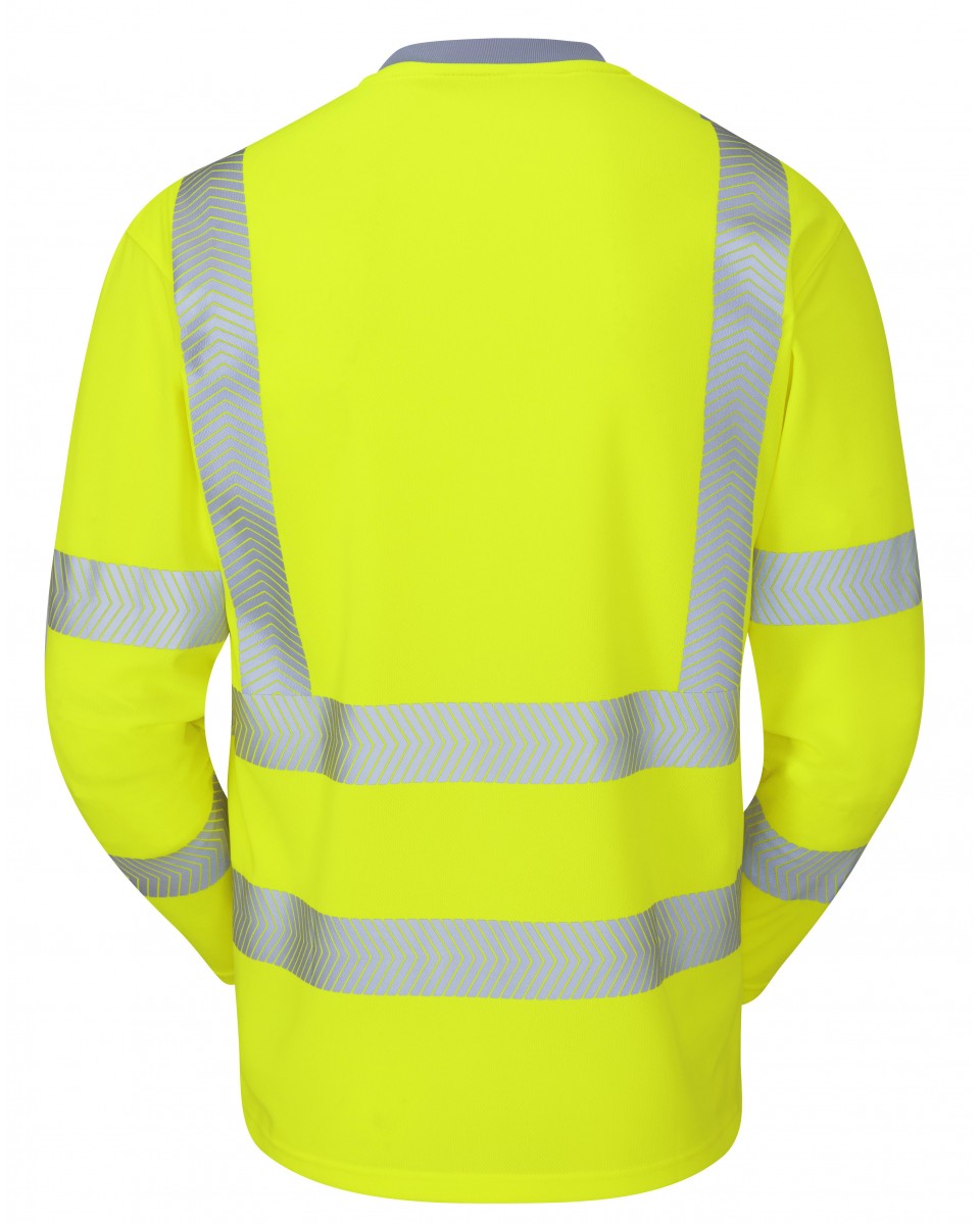 Capstone EcoViz Long Sleeve T-Shirt Leo Workwear