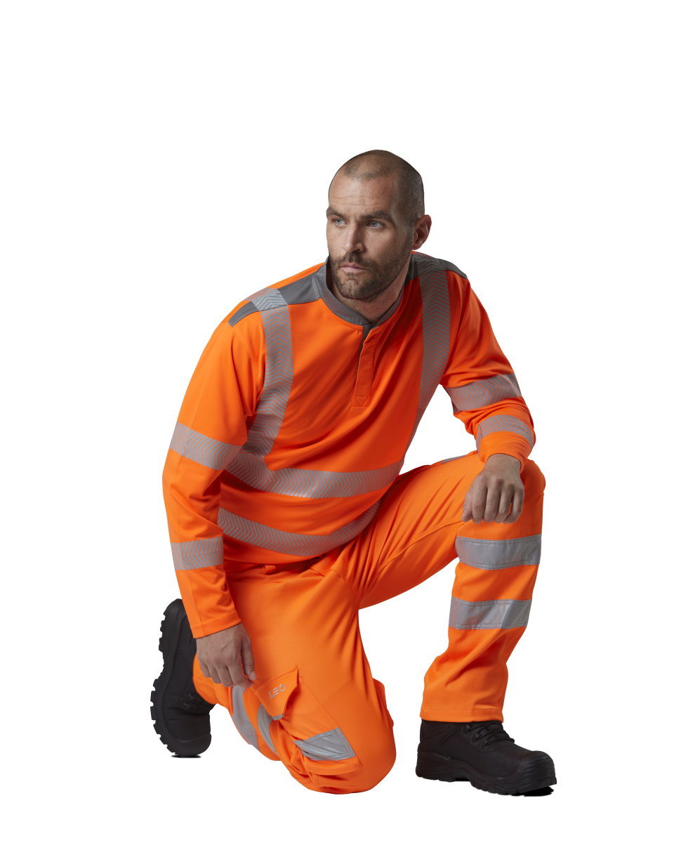 Kingford EcoViz Stretch Cargo Trouser Leo Workwear