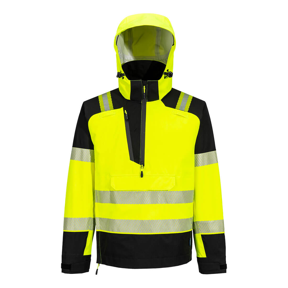 PW3 Hi-Vis Overhead Rain Jacket (3L) Portwest