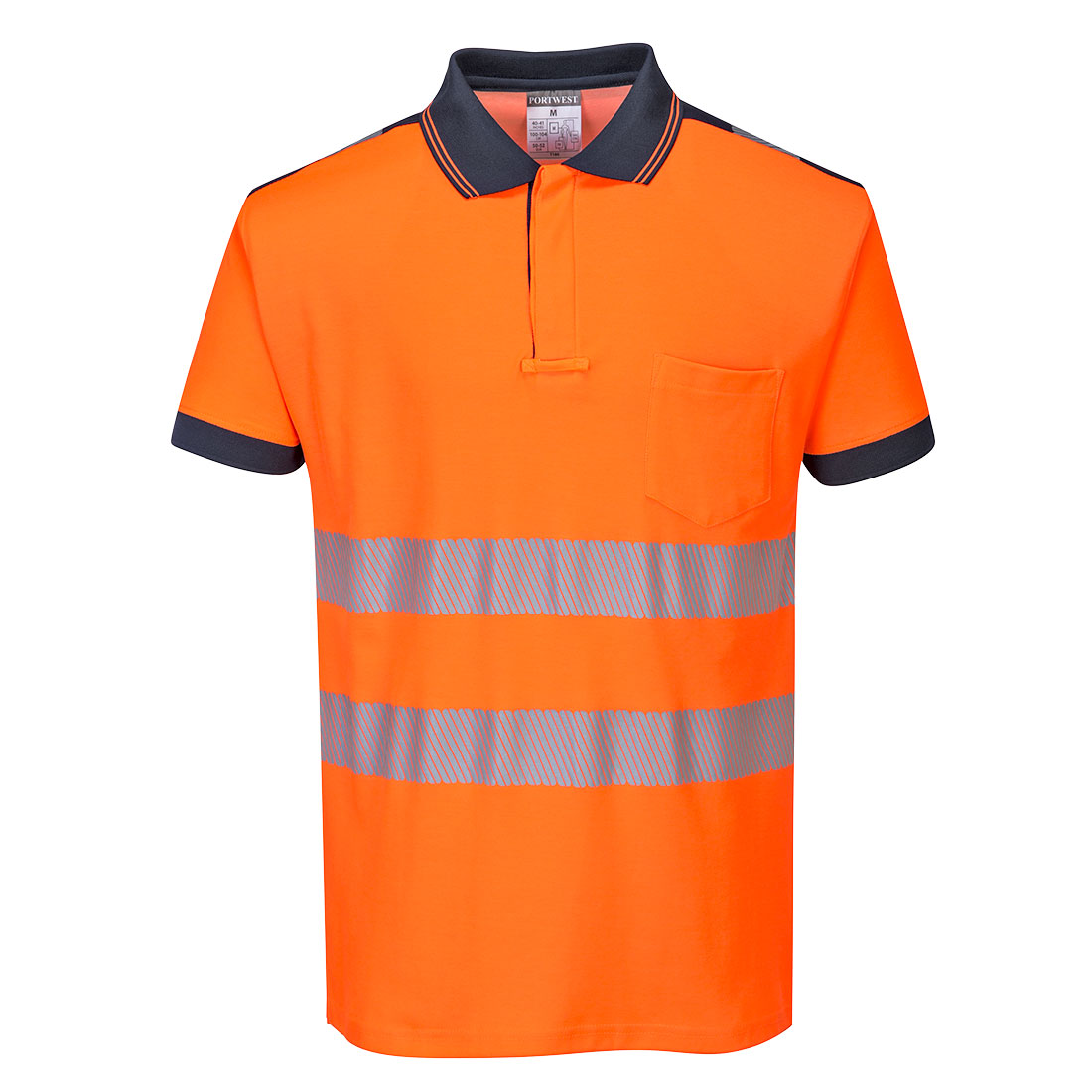 PW3 Hi-Vis Cotton Comfort Polo Shirt S/S - Hi-Vis Trousers