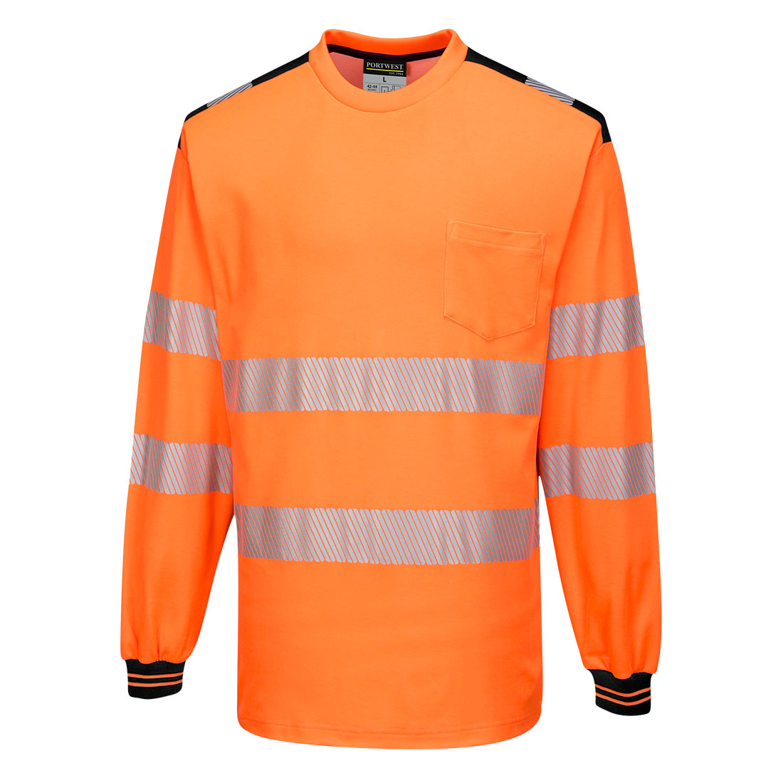 PW3 Hi-Vis Cotton Comfort T-Shirt L/S - Hi-Vis Trousers