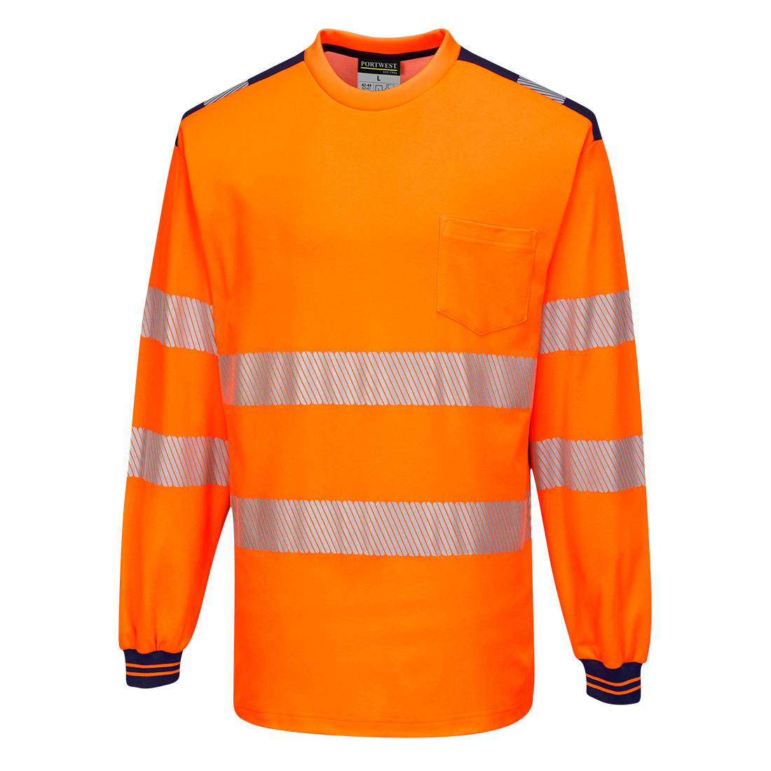 PW3 Hi-Vis Cotton Comfort T-Shirt L/S - Hi-Vis Trousers