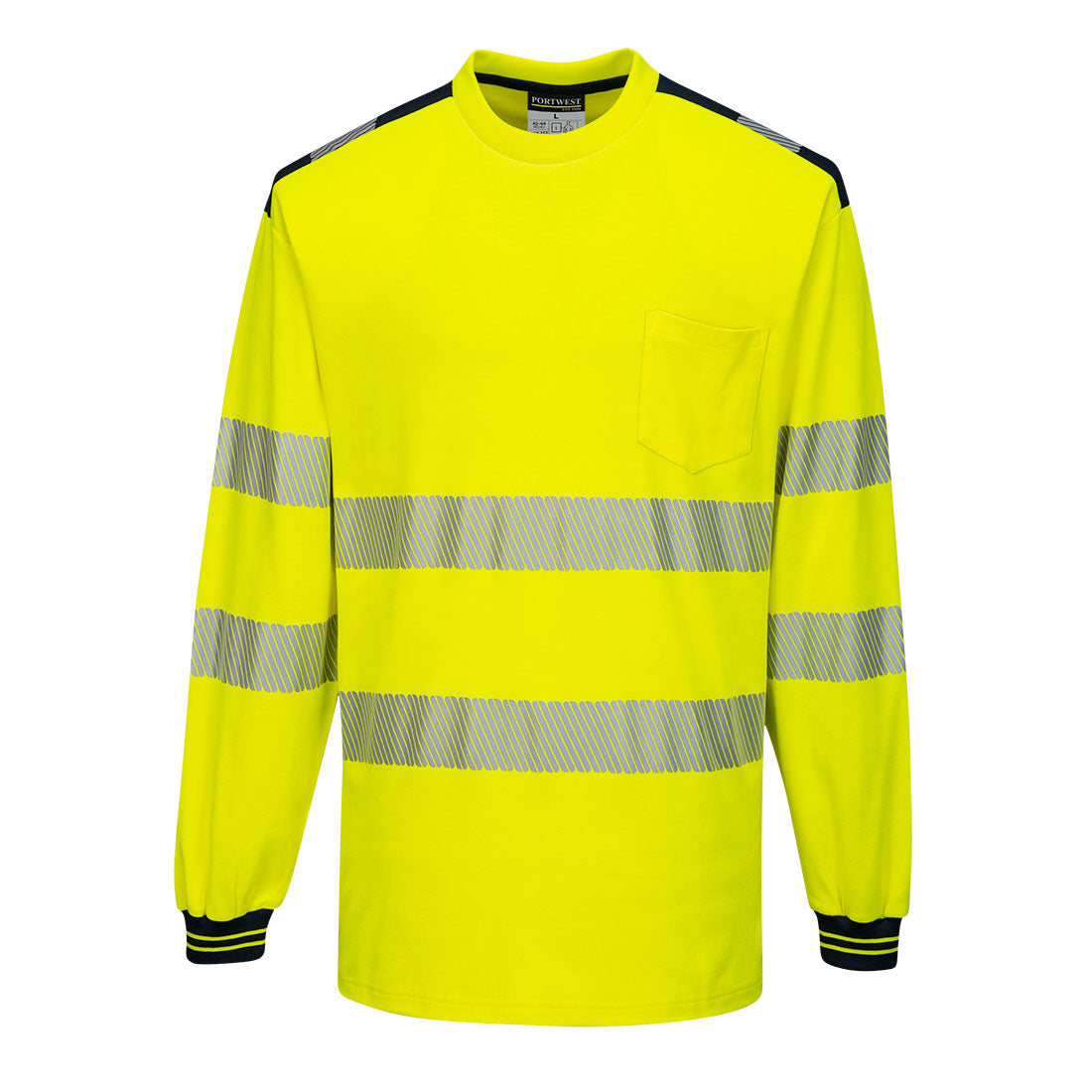PW3 Hi-Vis Cotton Comfort T-Shirt L/S - Hi-Vis Trousers