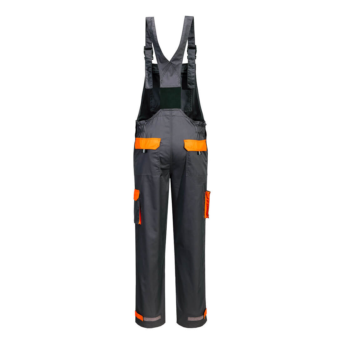 Portwest Texo Contrast Bib and Brace - Hi-Vis Trousers