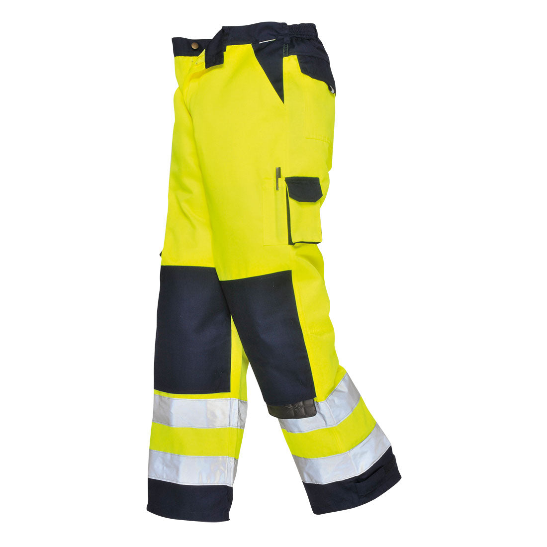 Lyon Hi-Vis Contrast Work Trousers - Hi-Vis Trousers