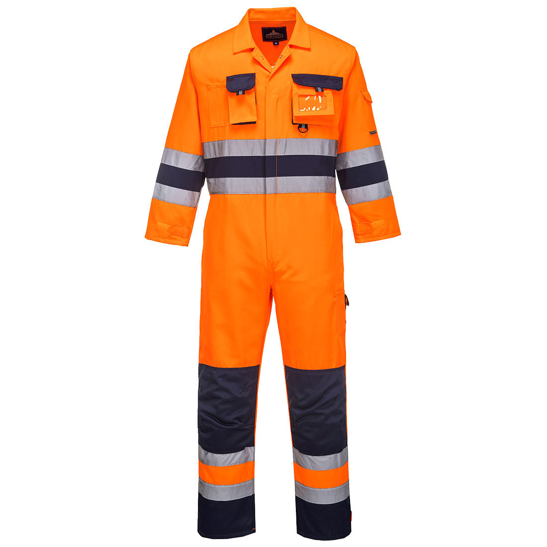 Nantes Hi-Vis Contrast Work Coverall Portwest