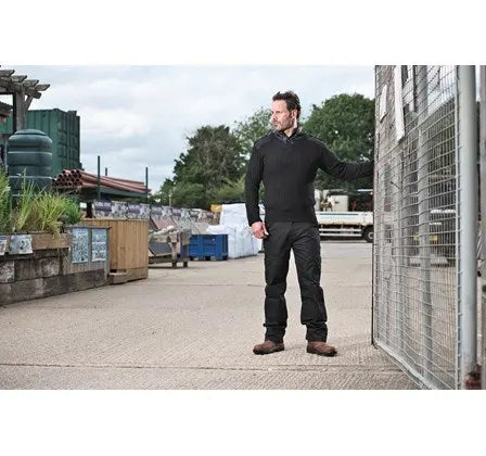 V-Neck Combat Jumper - Hi-Vis Trousers
