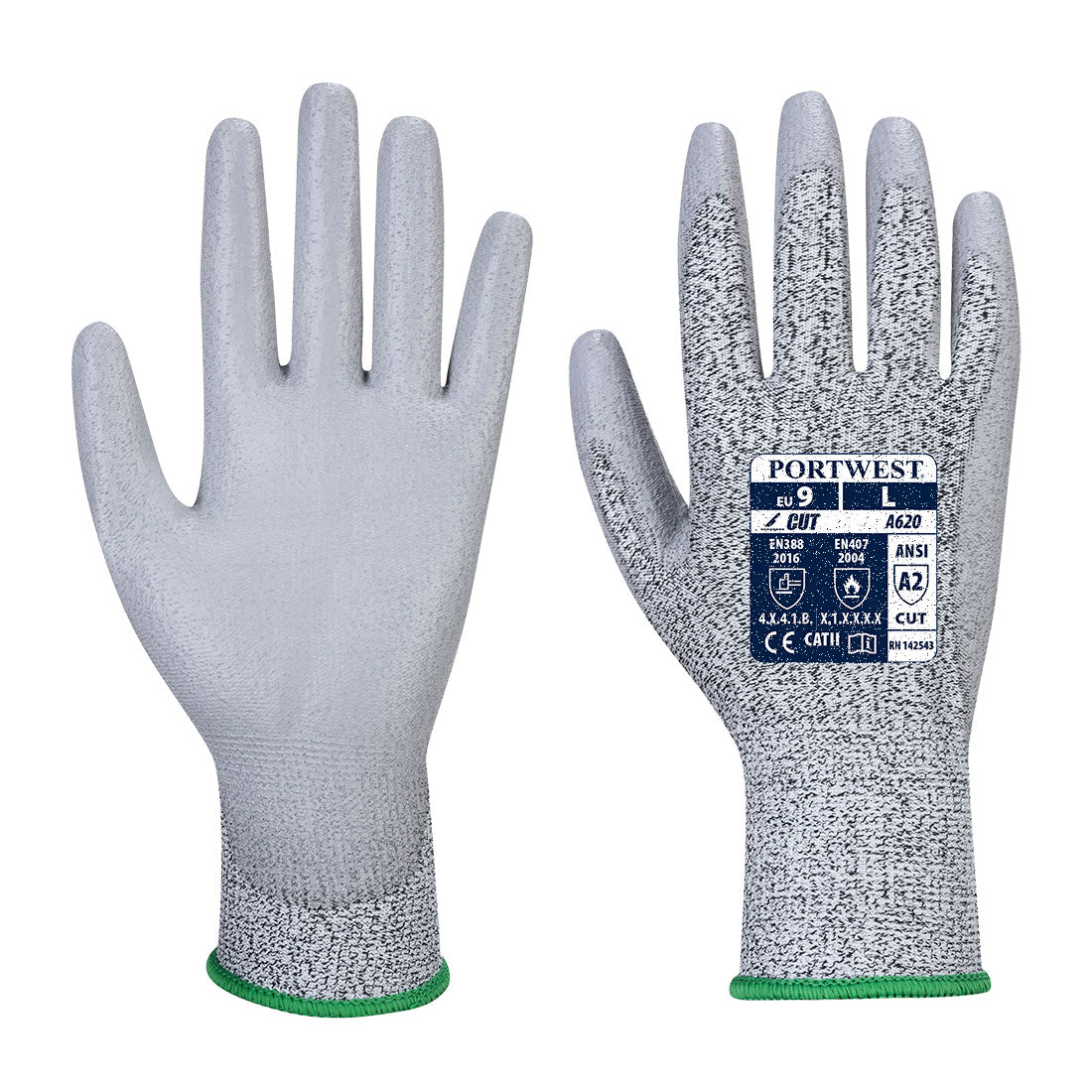 Vending LR Cut PU Palm Glove (Pack of 12) Portwest