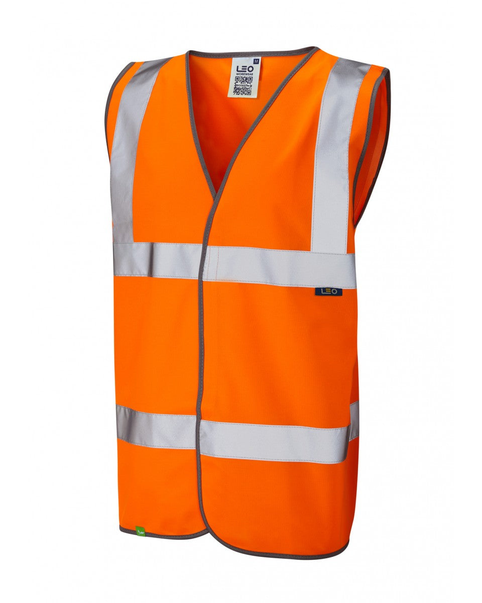 Tarka EcoViz Waistcoat Leo Workwear