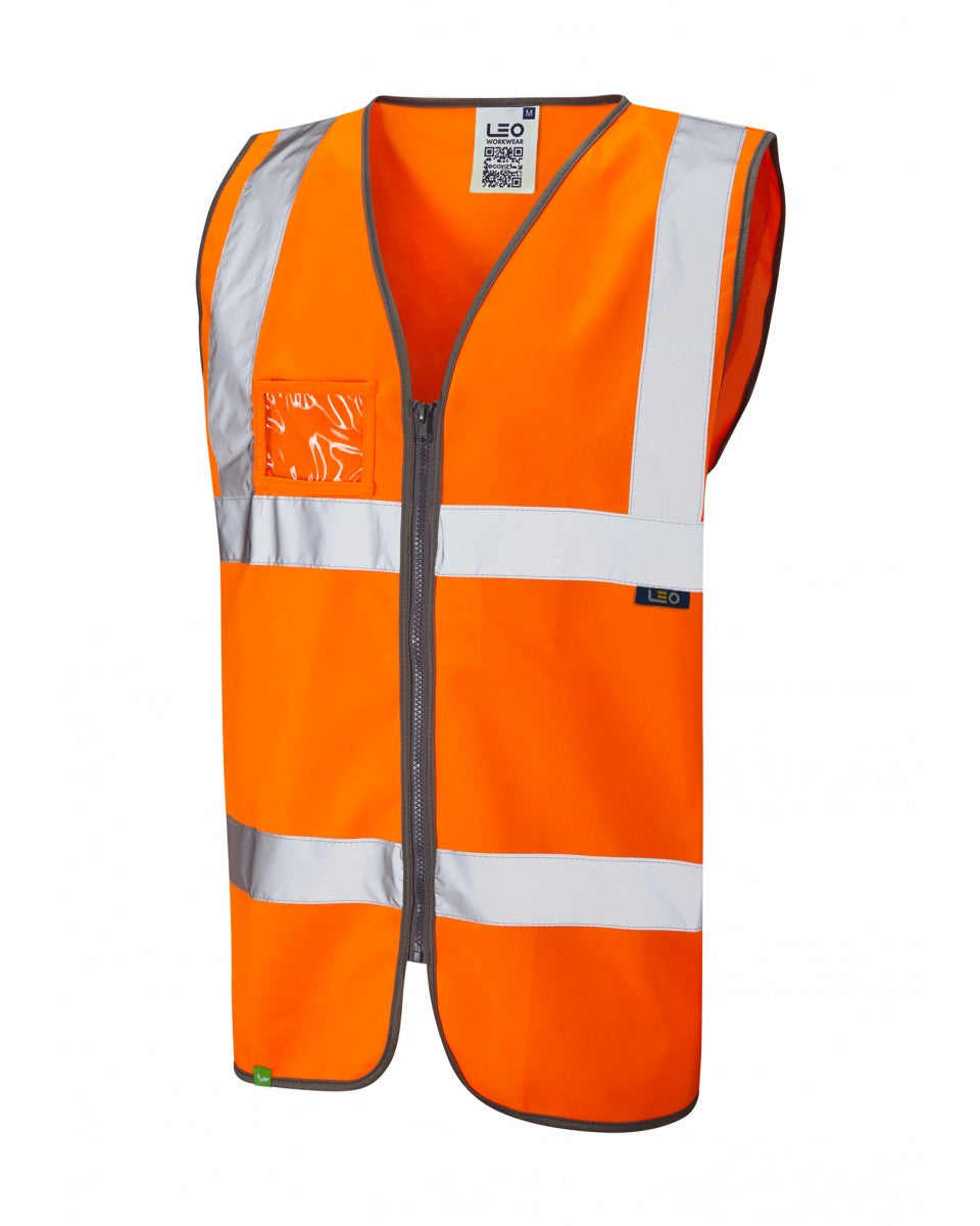 Rumsam Zipped Waistcoat With ID Pocket Leo Workwear