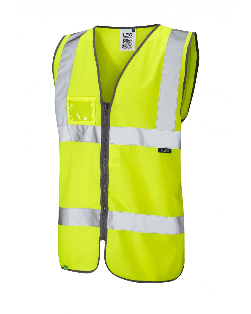 Rumsam Zipped Waistcoat With ID Pocket Leo Workwear