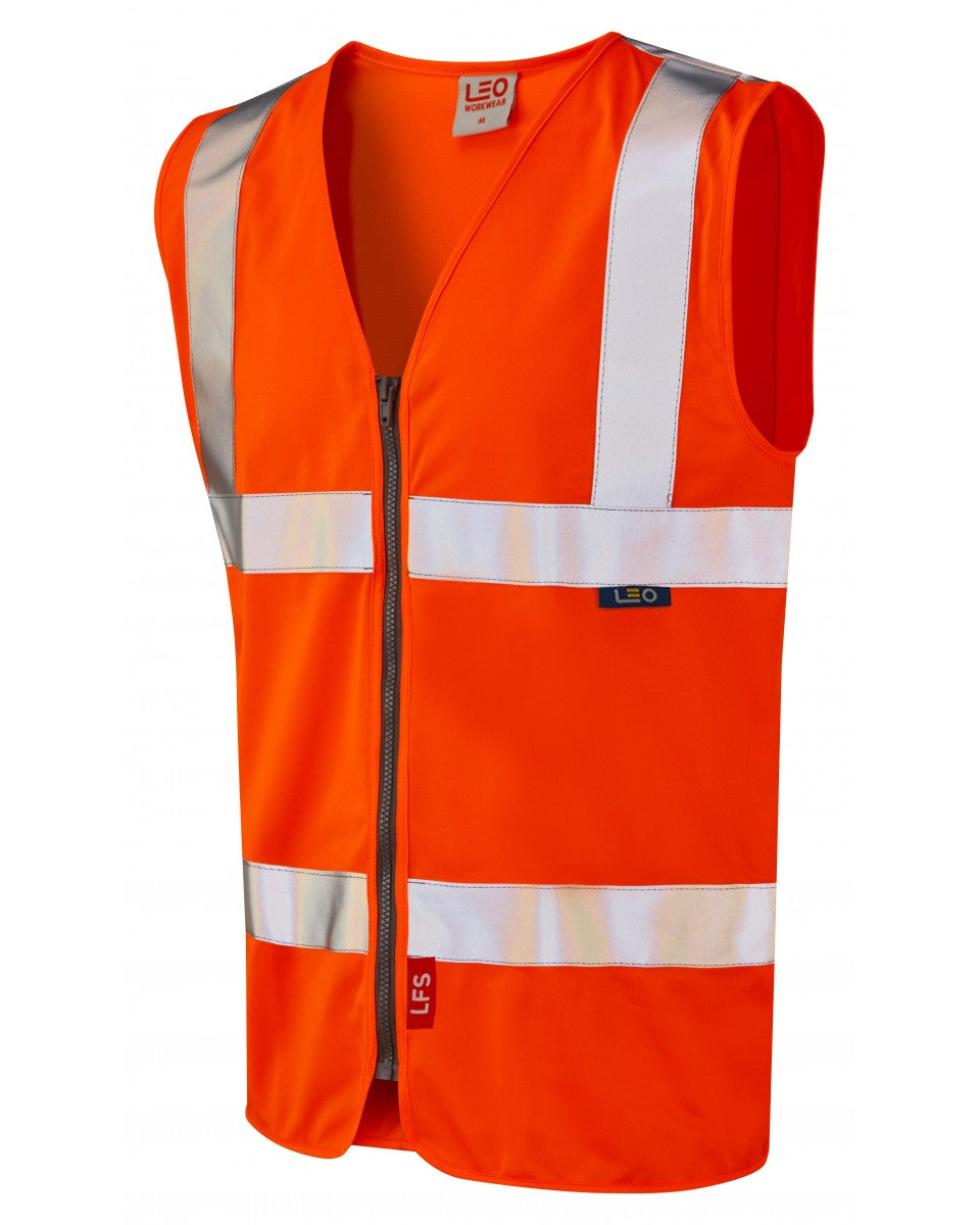 Meeth LFS Zip Waistcoat (EN 14116) Leo Workwear