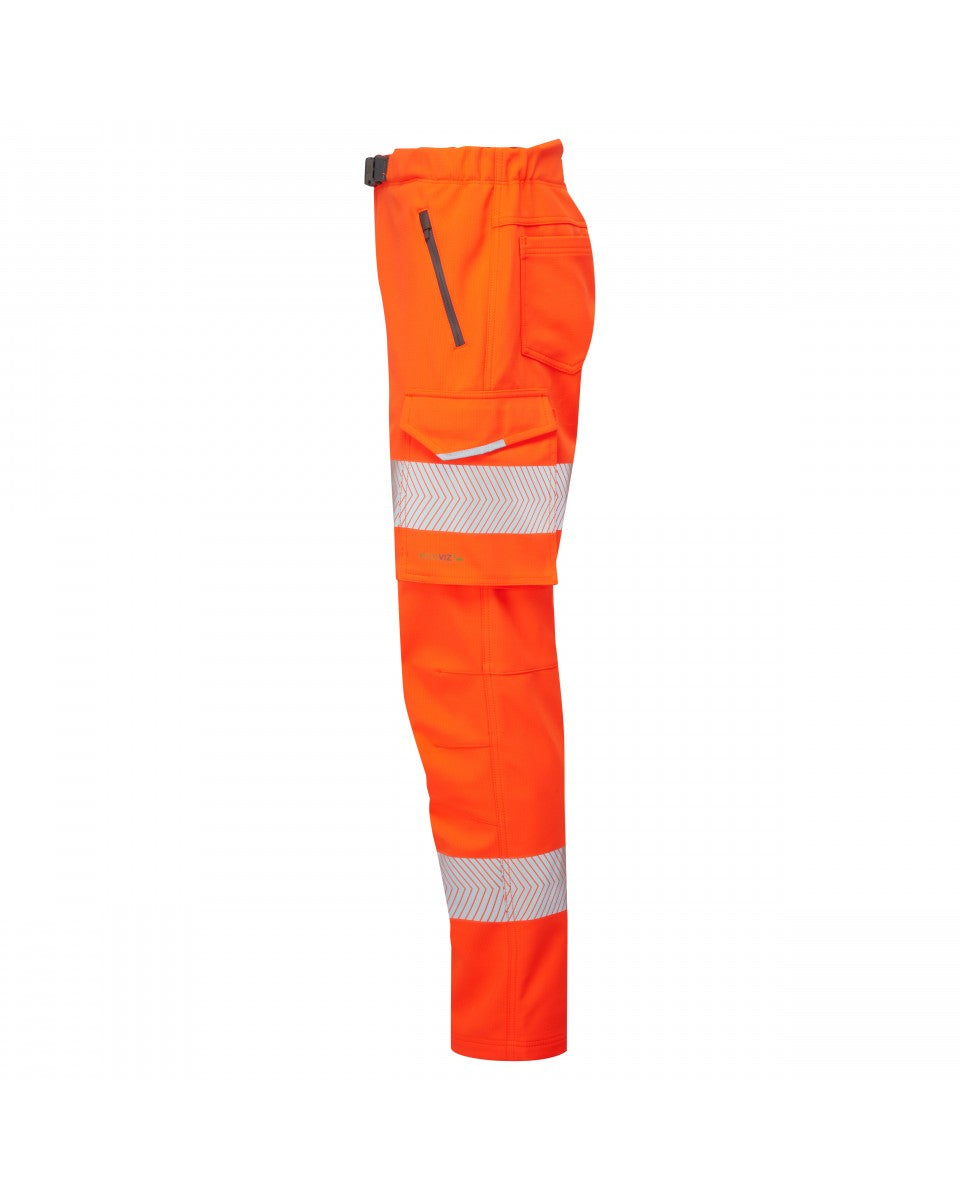 EcoViz Ladies Stretch Softshell Work Trouser Leo Workwear