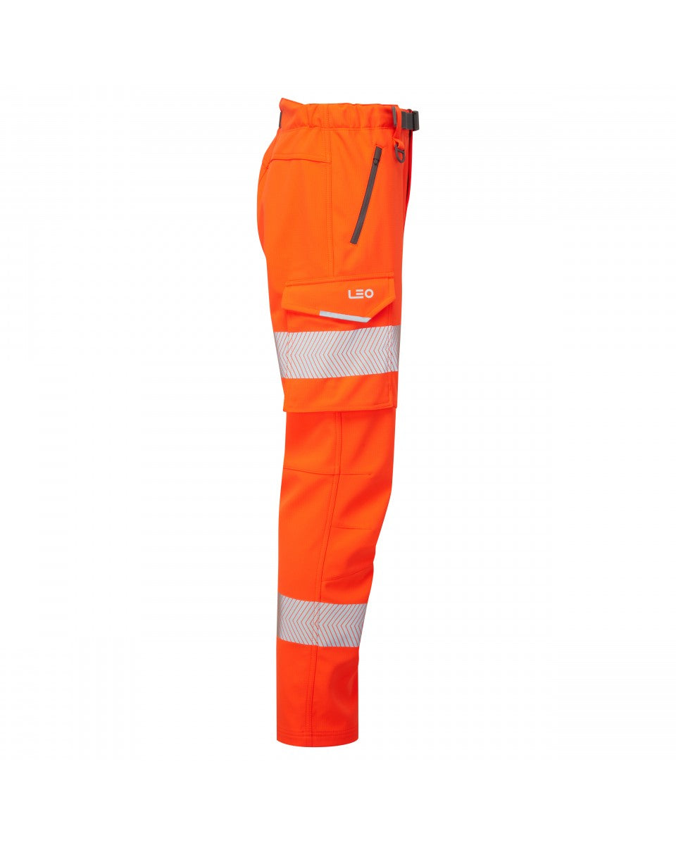 EcoViz Ladies Stretch Softshell Work Trouser Leo Workwear