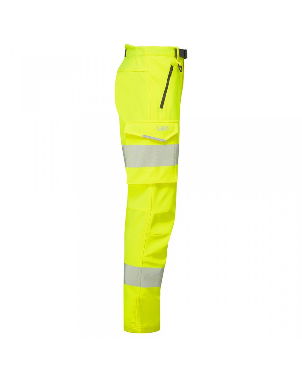 EcoViz Ladies Stretch Softshell Work Trouser Leo Workwear