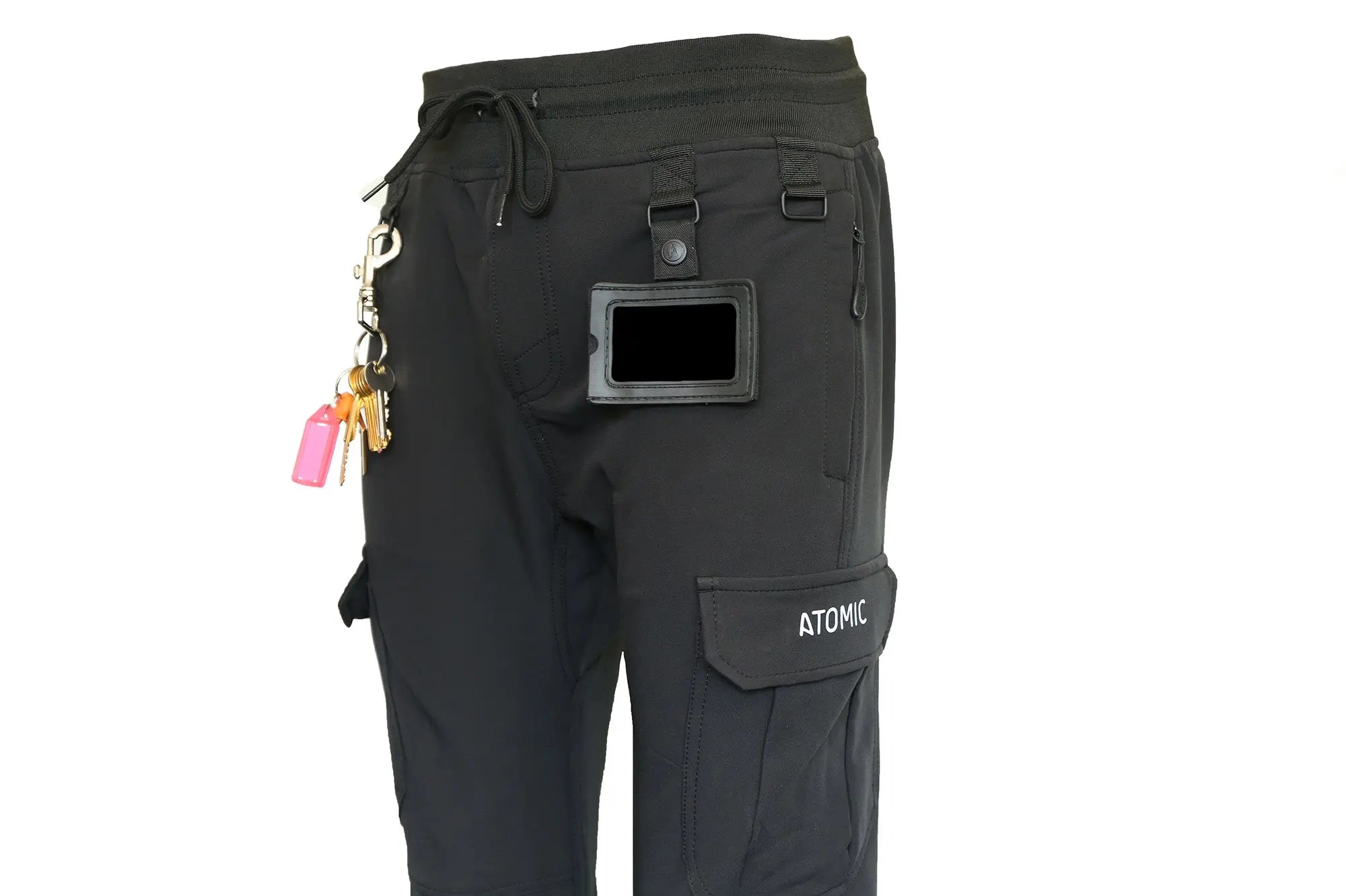 Slim Fit Stretch Work Jogger With Knee Pad Pockets - Hi-Vis Trousers