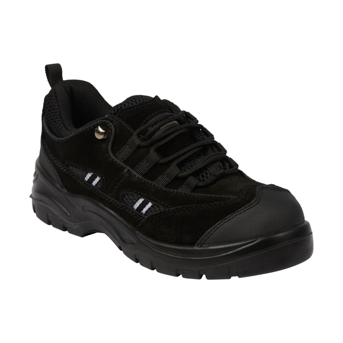 AP302SM Black Suede Safety Trainer