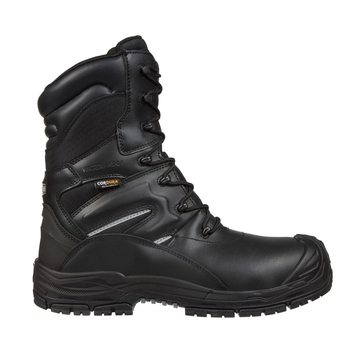 Combat High Leg Safety Boot - Hi-Vis Trousers