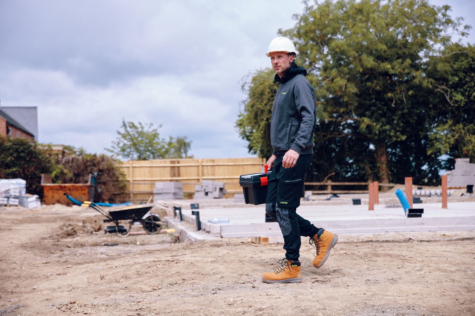 Moose Jaw Leather Boot - Hi-Vis Trousers