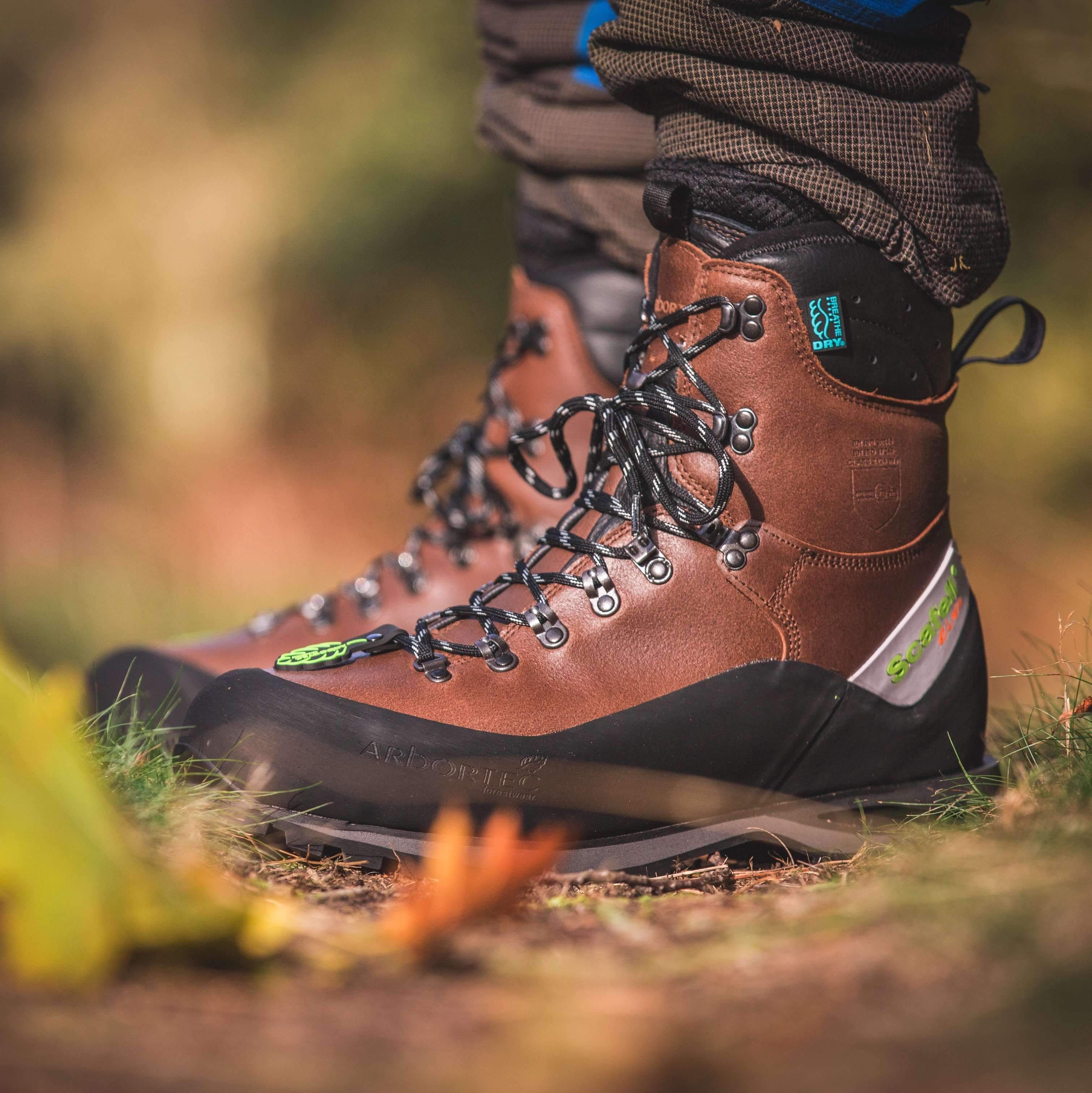 Scafell Lite Class 2 Chainsaw Protection Boot Arbortec