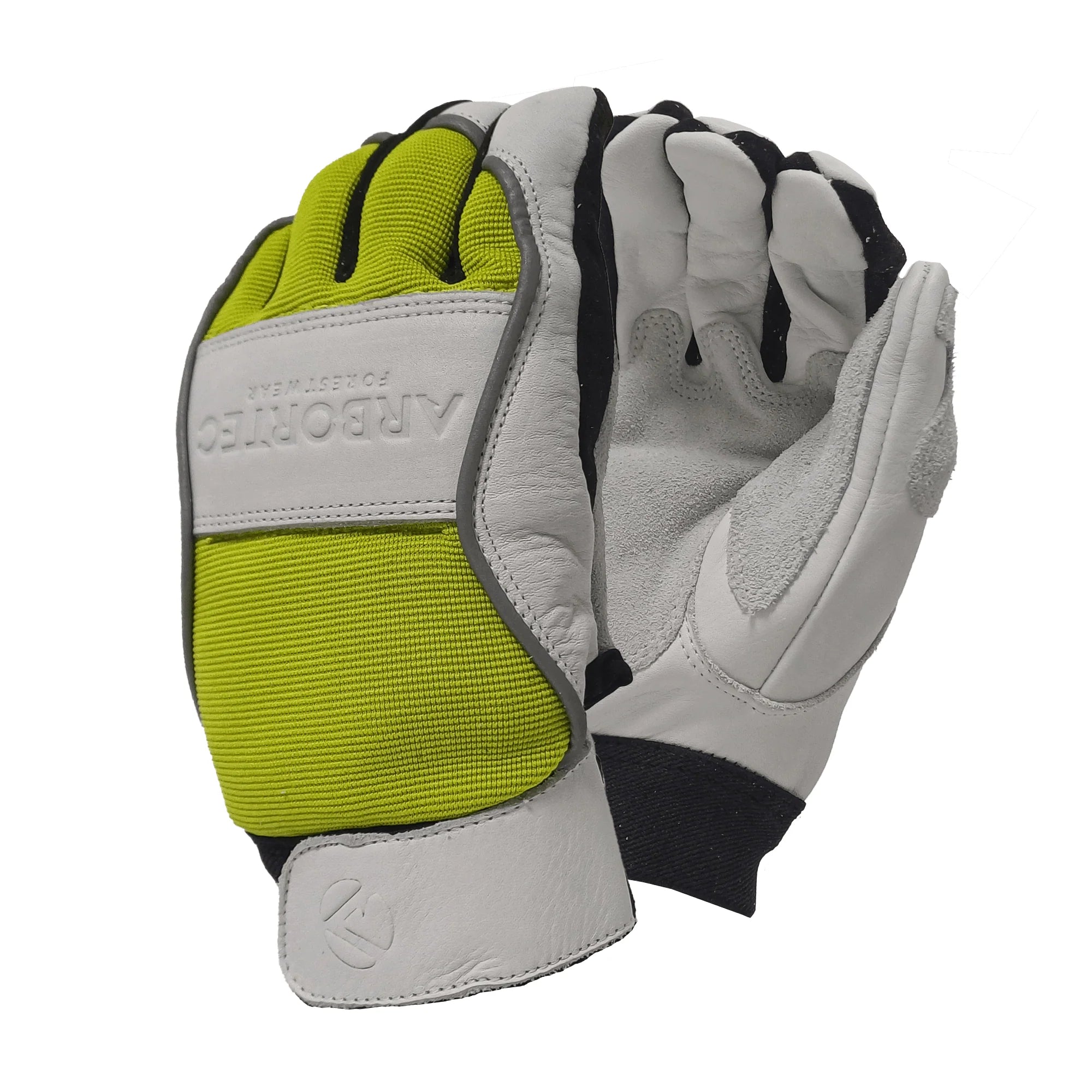 Class 1 Leather Chainsaw Gloves
