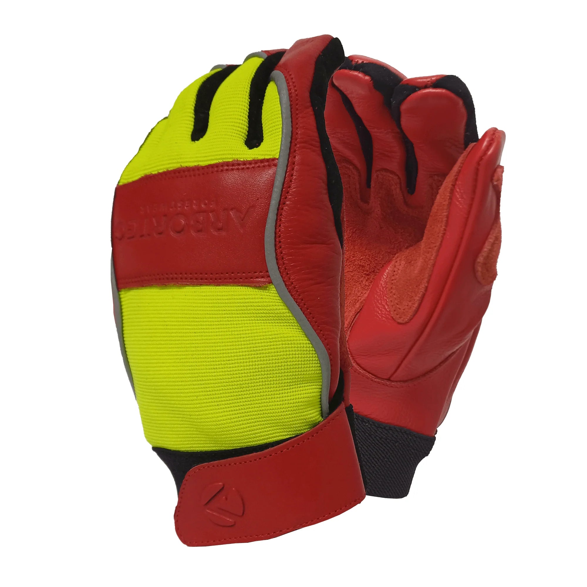 Class 1 Leather Chainsaw Gloves