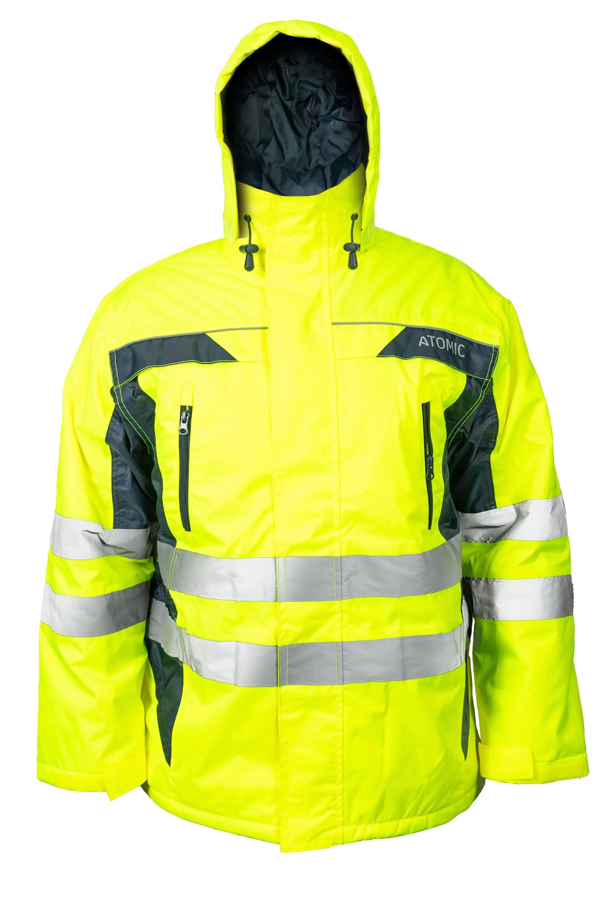 Hi-Vis Padded Jacket with Embroidery Access - Hi-Vis Trousers
