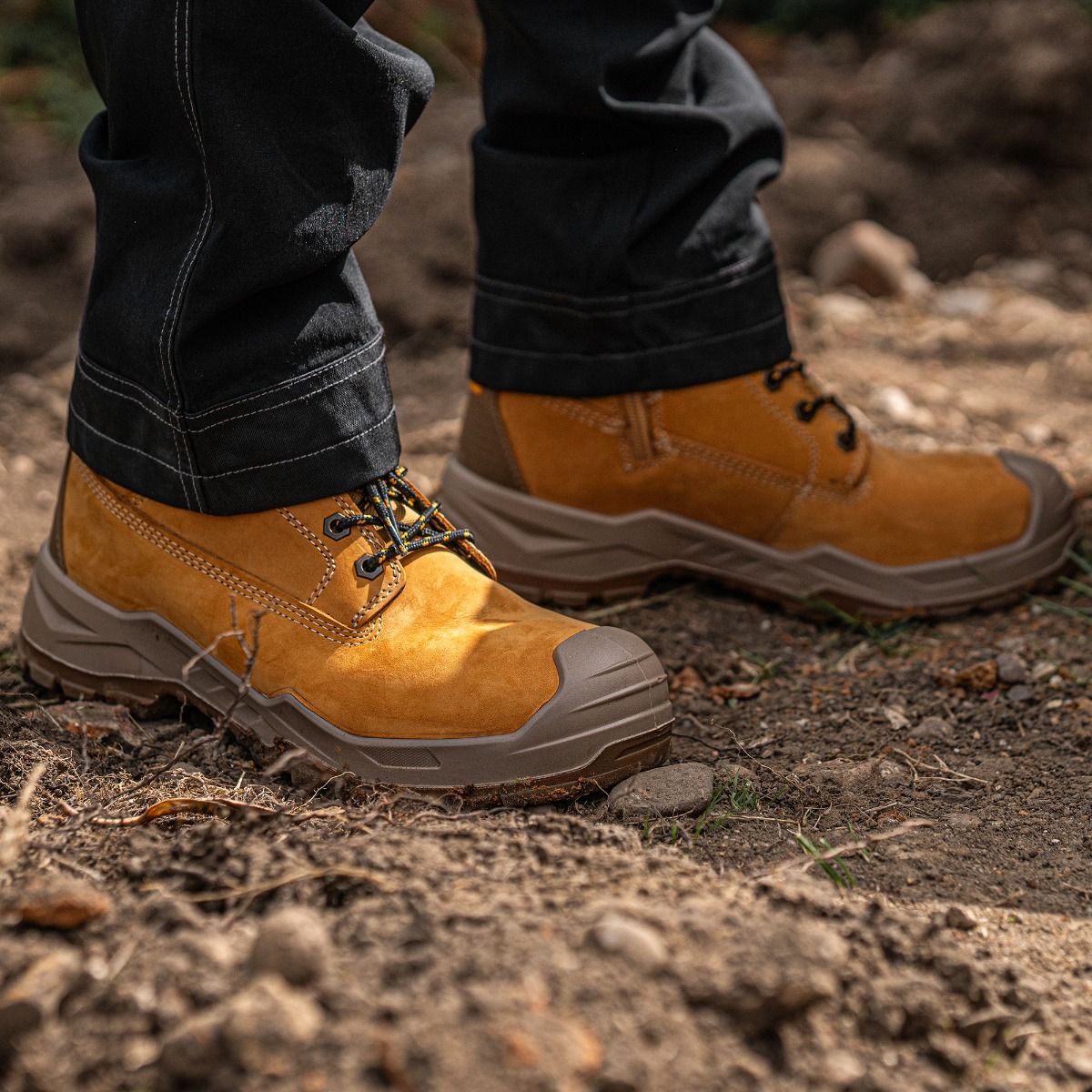 Jamestown Size Zip Work Boot - Hi-Vis Trousers