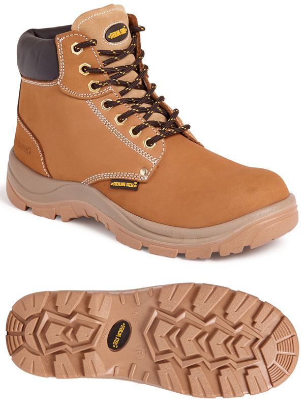 SS819CM 6 Eye Hiker Boot - Hi-Vis Trousers