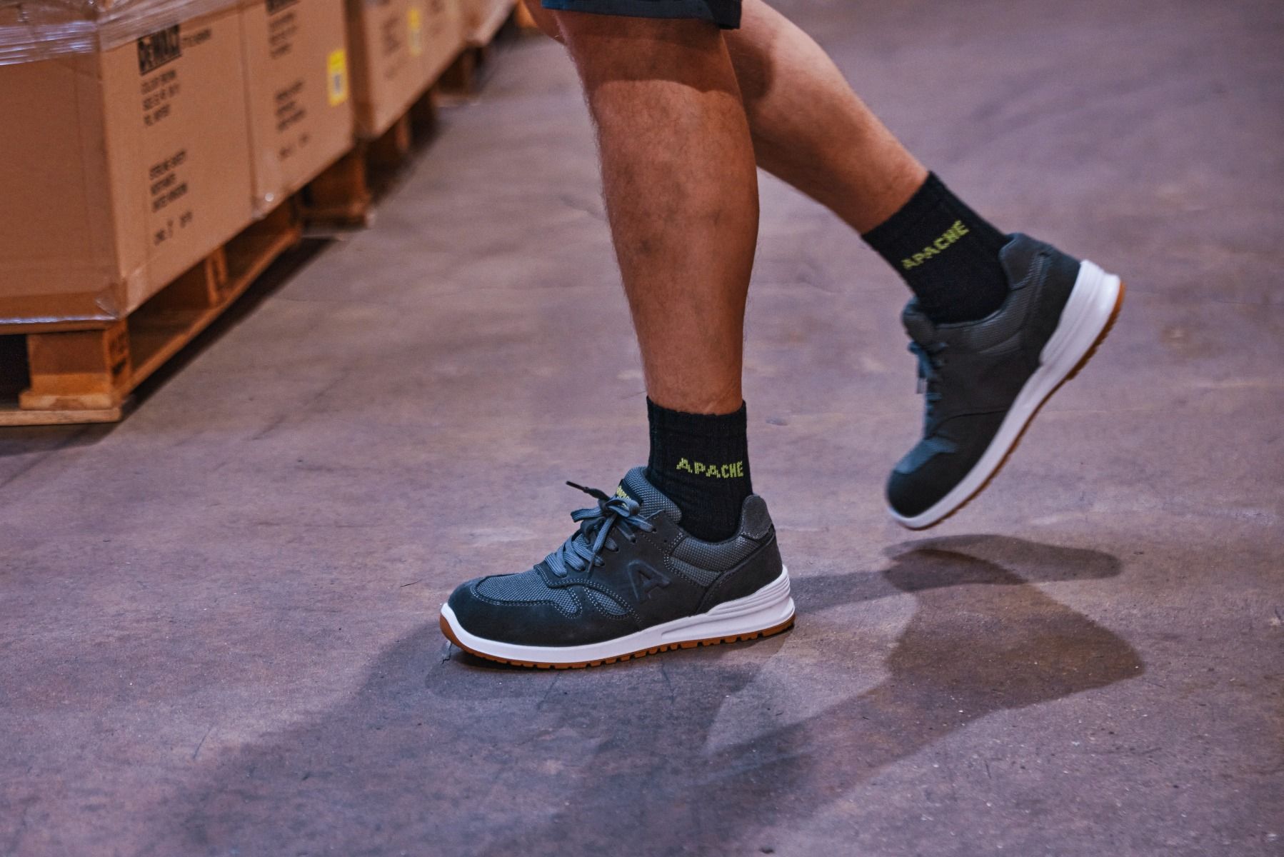 Winnipeg Suede Safety Trainer