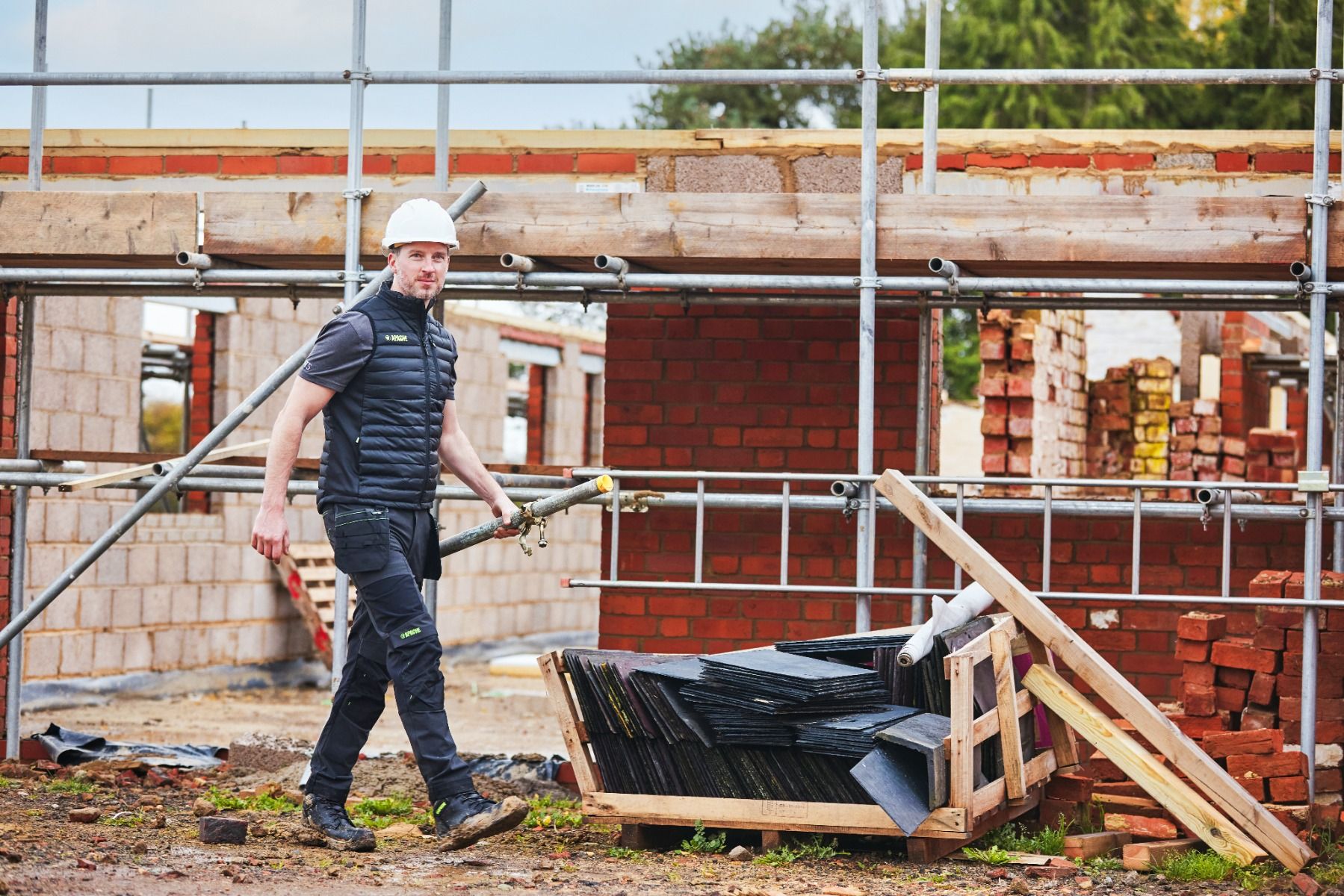 Edmonton Leather Safety Boot - Hi-Vis Trousers